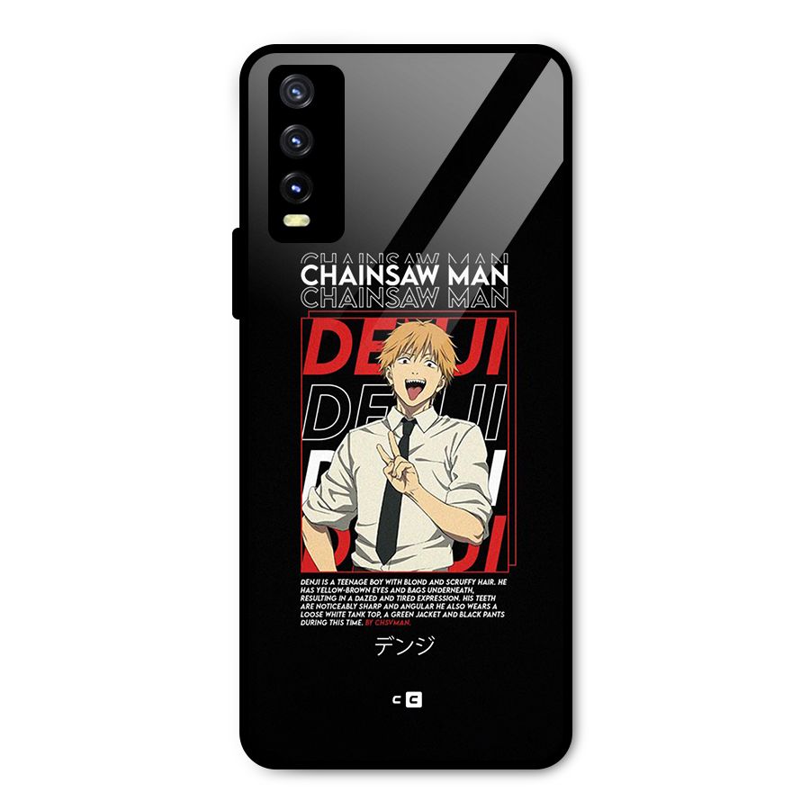 Denji Chainsaw Man Metal Back Case for Vivo Y20
