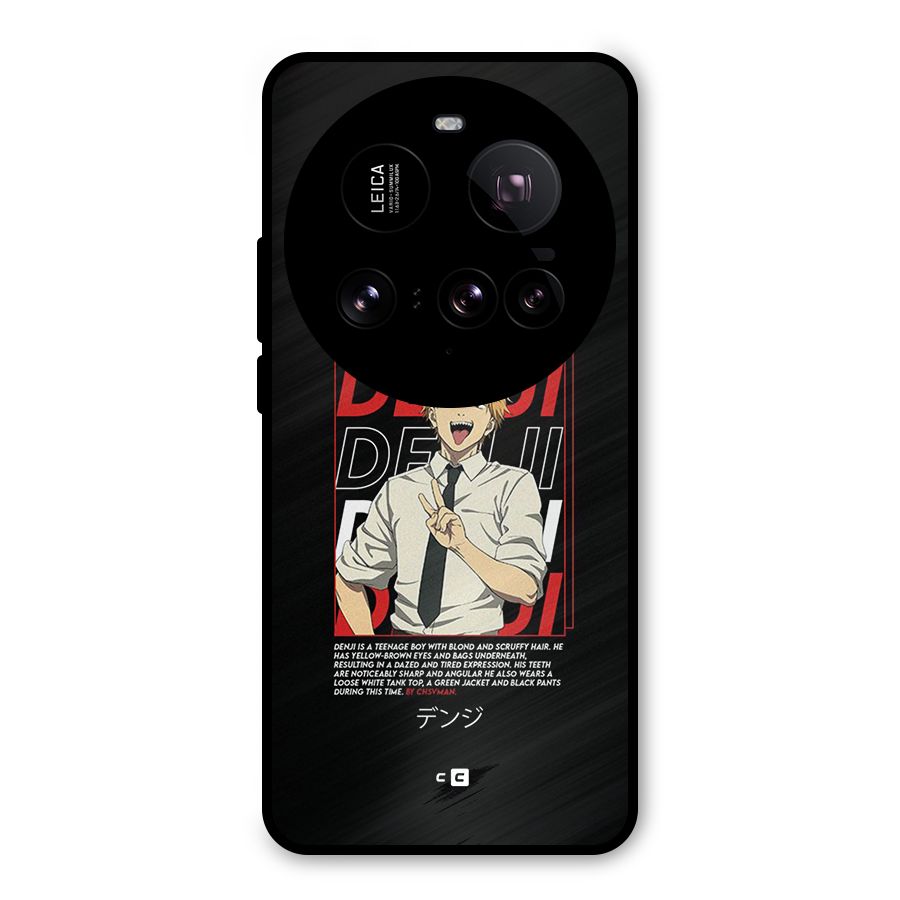 Denji Chainsaw Man Metal Back Case for Xiaomi 15 Ultra