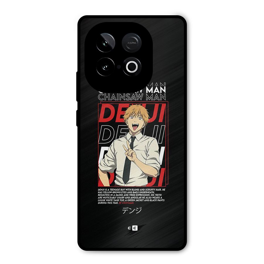 Denji Chainsaw Man Metal Back Case for iQOO Neo 10