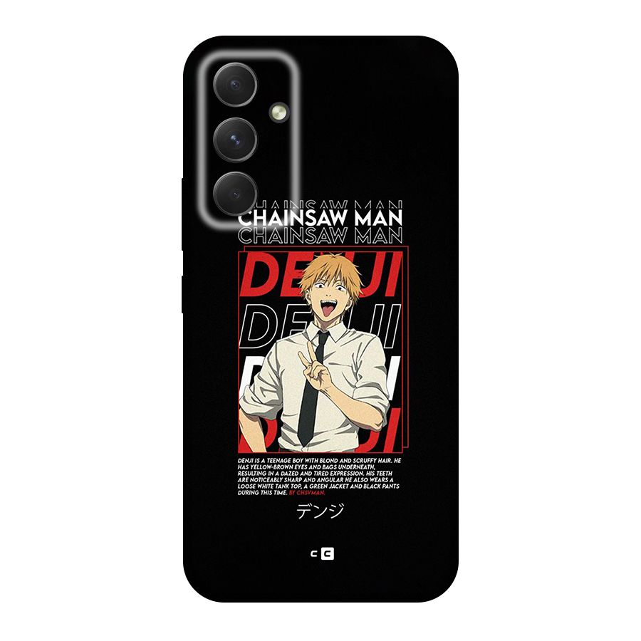 Denji Chainsaw Man Original Polycarbonate Back Case for Galaxy A54