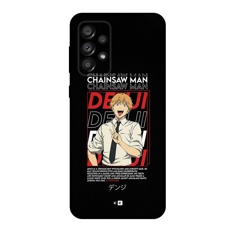 Denji Chainsaw Man Original Polycarbonate Back Case for Galaxy A73 5G