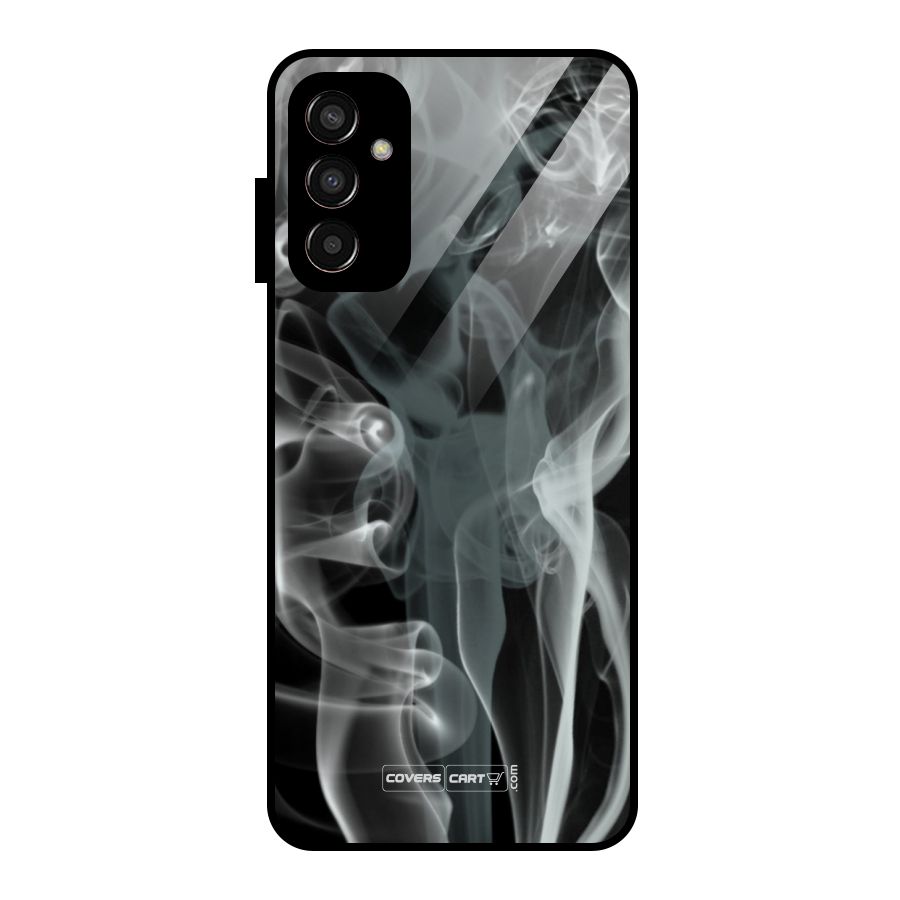 Dense Smoke Glass Back Case for Galaxy F13