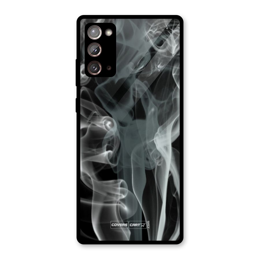 Dense Smoke Glass Back Case for Galaxy Note 20
