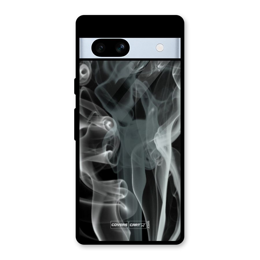Dense Smoke Glass Back Case for Google Pixel 7a