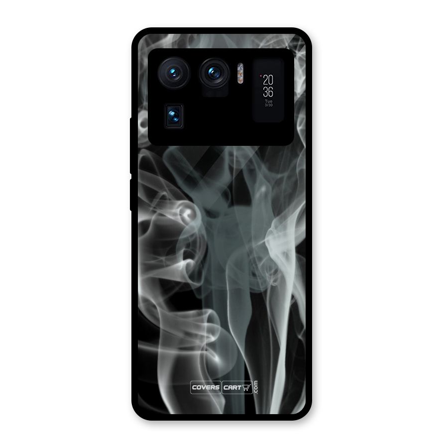Dense Smoke Glass Back Case for Mi 11 Ultra
