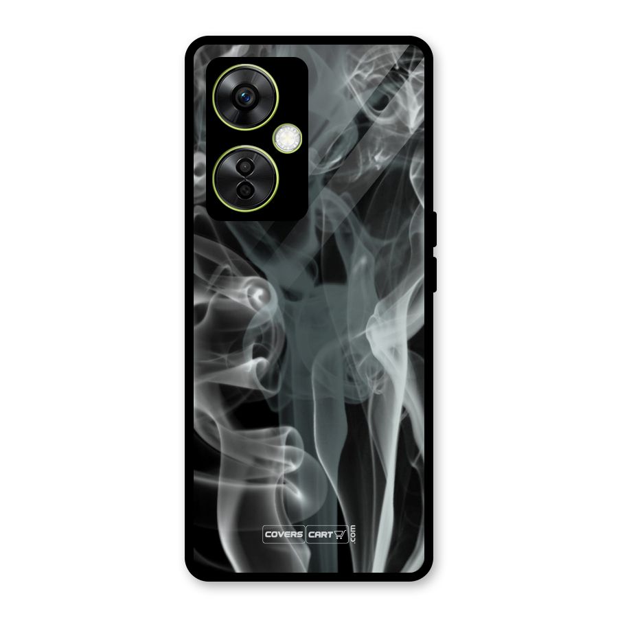 Dense Smoke Glass Back Case for OnePlus Nord CE 3 Lite