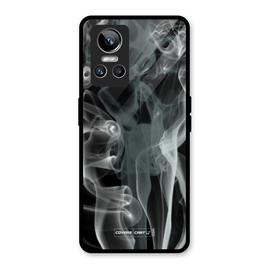 Dense Smoke Glass Back Case for Realme GT Neo 3