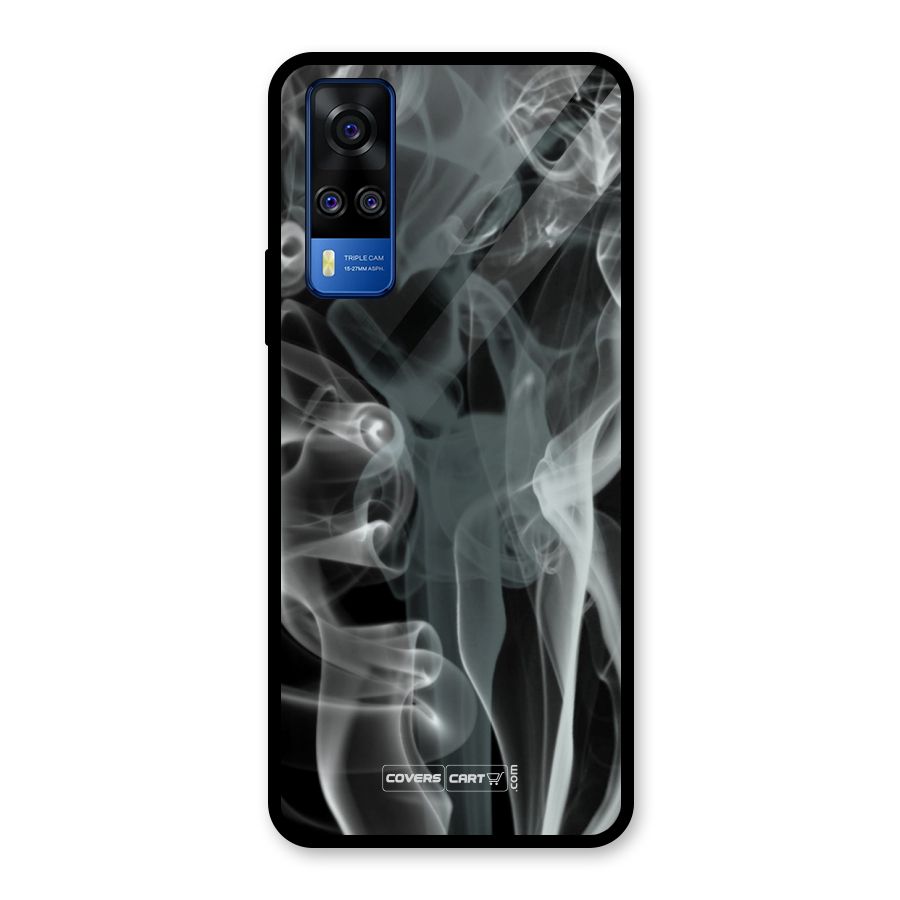 Dense Smoke Glass Back Case for Vivo Y31