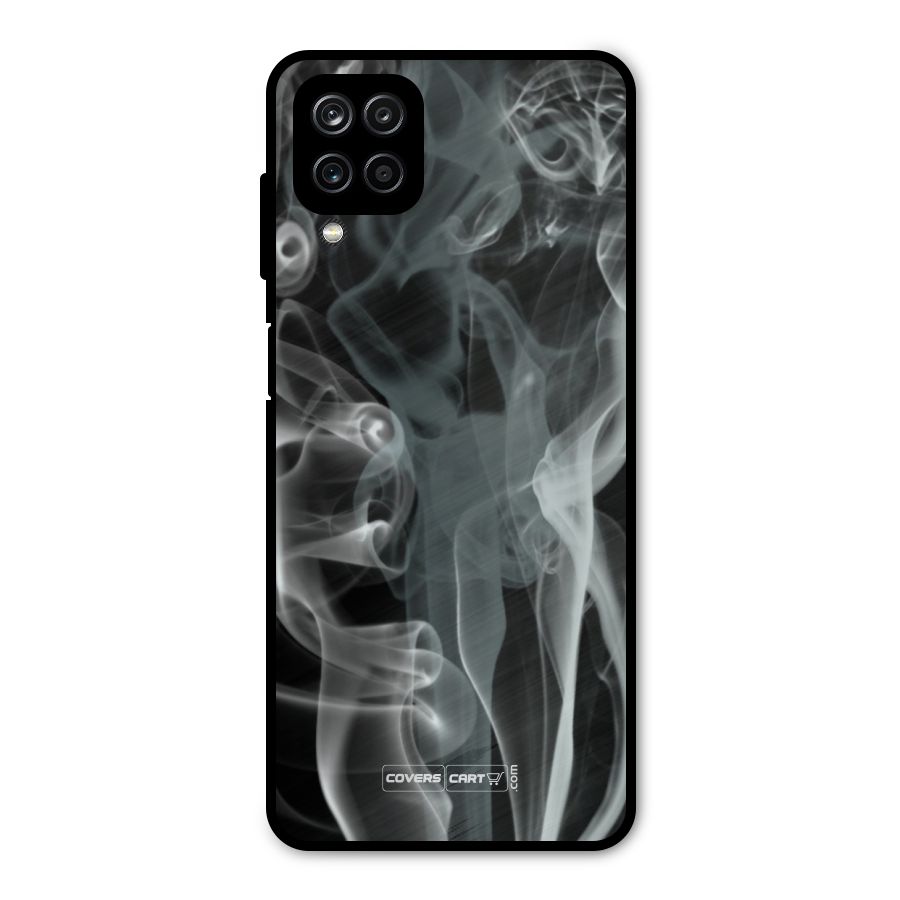 Dense Smoke Metal Back Case for Galaxy A12