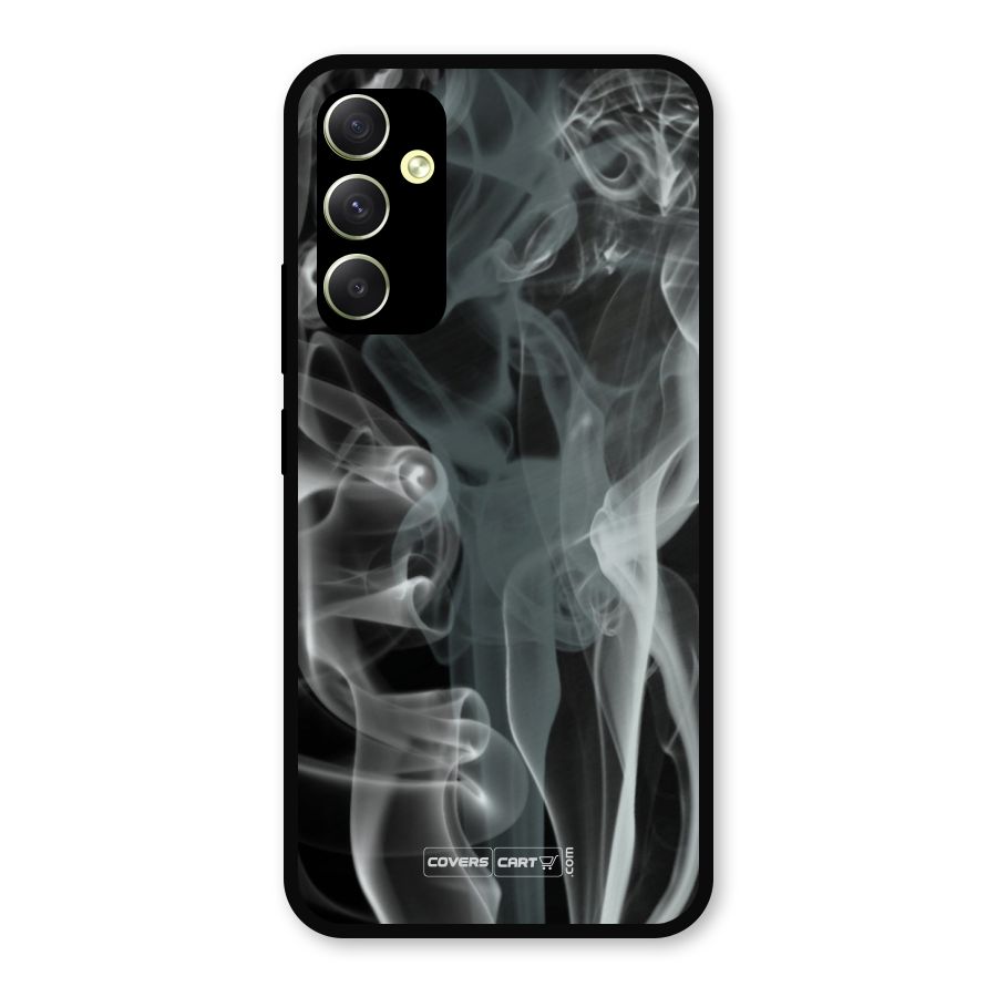 Dense Smoke Metal Back Case for Galaxy A34