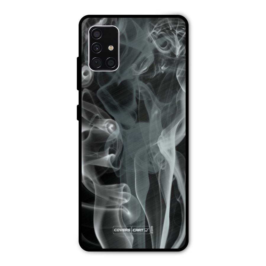 Dense Smoke Metal Back Case for Galaxy A51