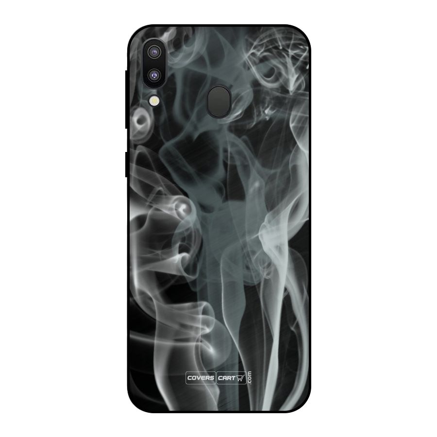 Dense Smoke Metal Back Case for Galaxy M20
