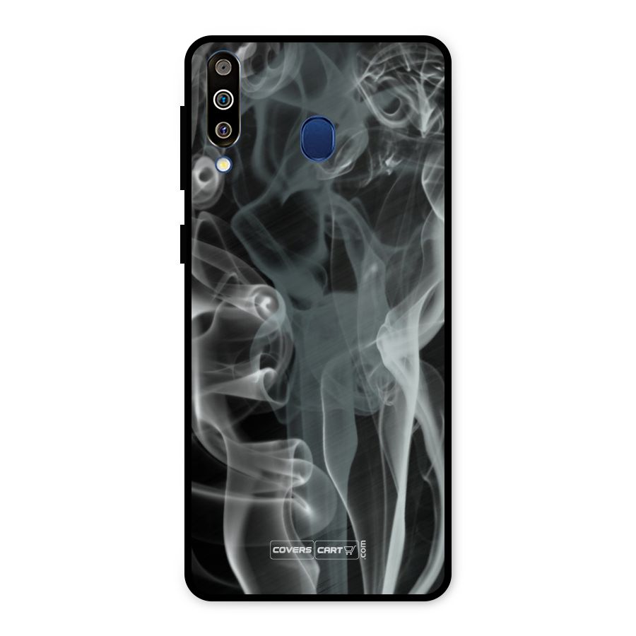 Dense Smoke Metal Back Case for Galaxy M30