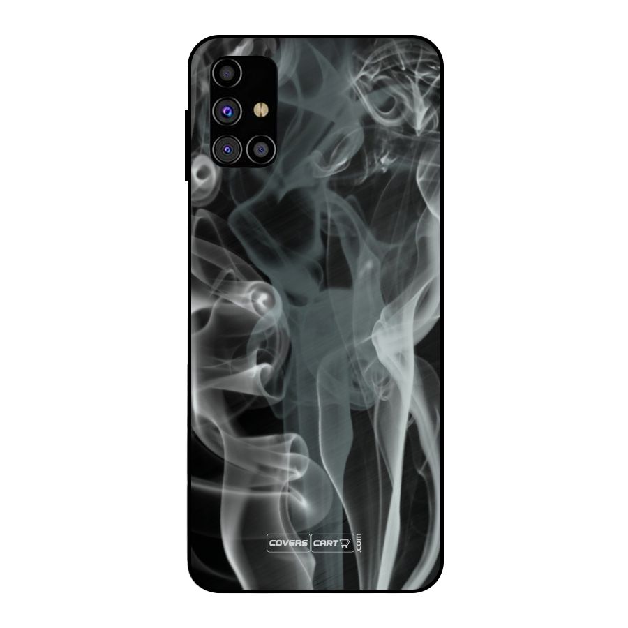 Dense Smoke Metal Back Case for Galaxy M31s
