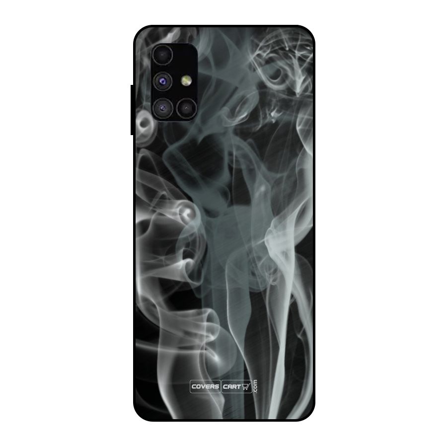 Dense Smoke Metal Back Case for Galaxy M51