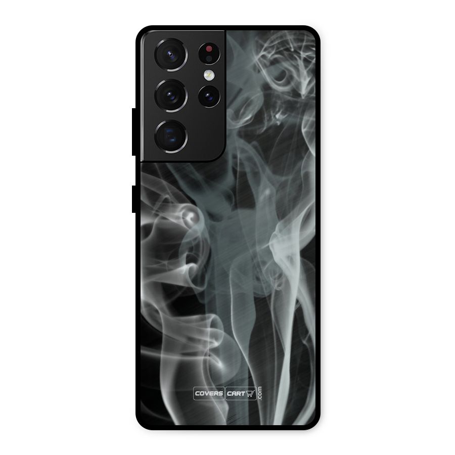 Dense Smoke Metal Back Case for Galaxy S21 Ultra 5G