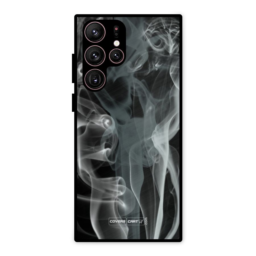Dense Smoke Metal Back Case for Galaxy S22 Ultra 5G