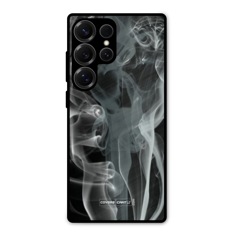 Dense Smoke Metal Back Case for Galaxy S25 Ultra