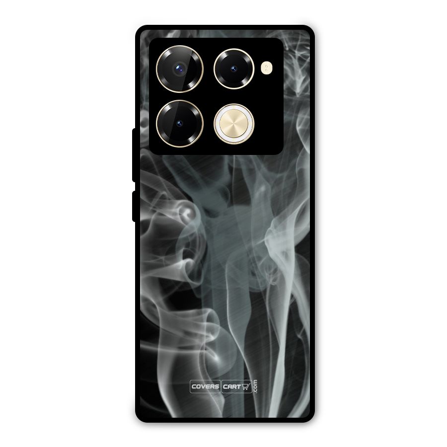 Dense Smoke Metal Back Case for Infinix Note 40 Pro