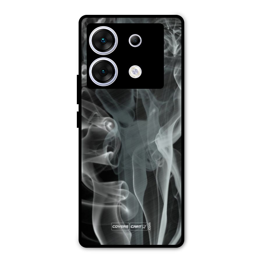Dense Smoke Metal Back Case for Infinix Zero 30 5G