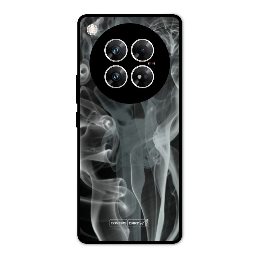 Dense Smoke Metal Back Case for Infinix Zero 40 5G