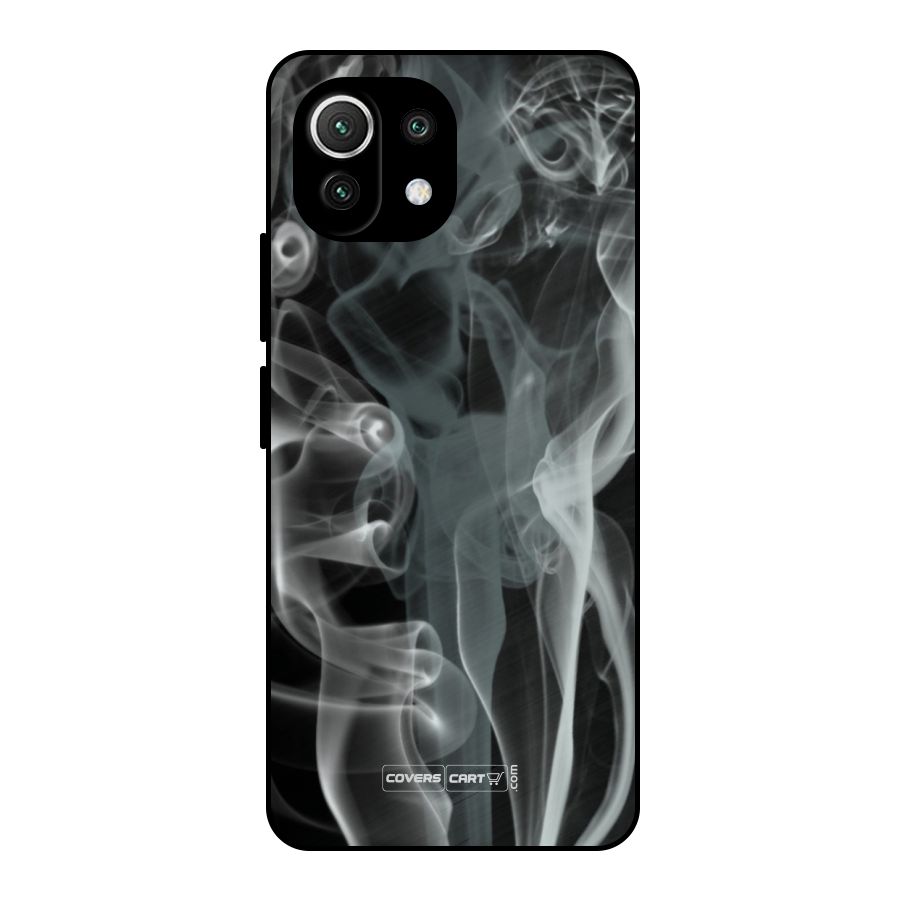 Dense Smoke Metal Back Case for Mi 11 Lite NE 5G