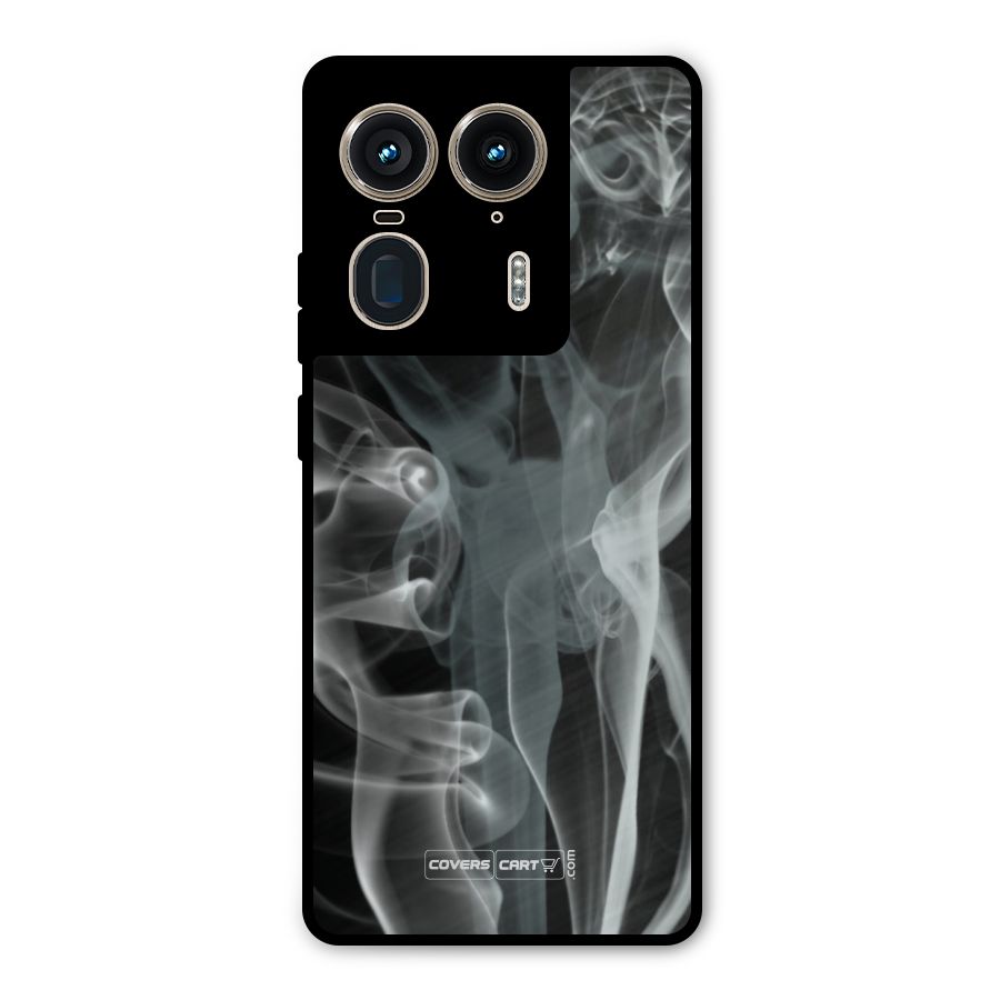 Dense Smoke Metal Back Case for Motorola Edge 50 Ultra