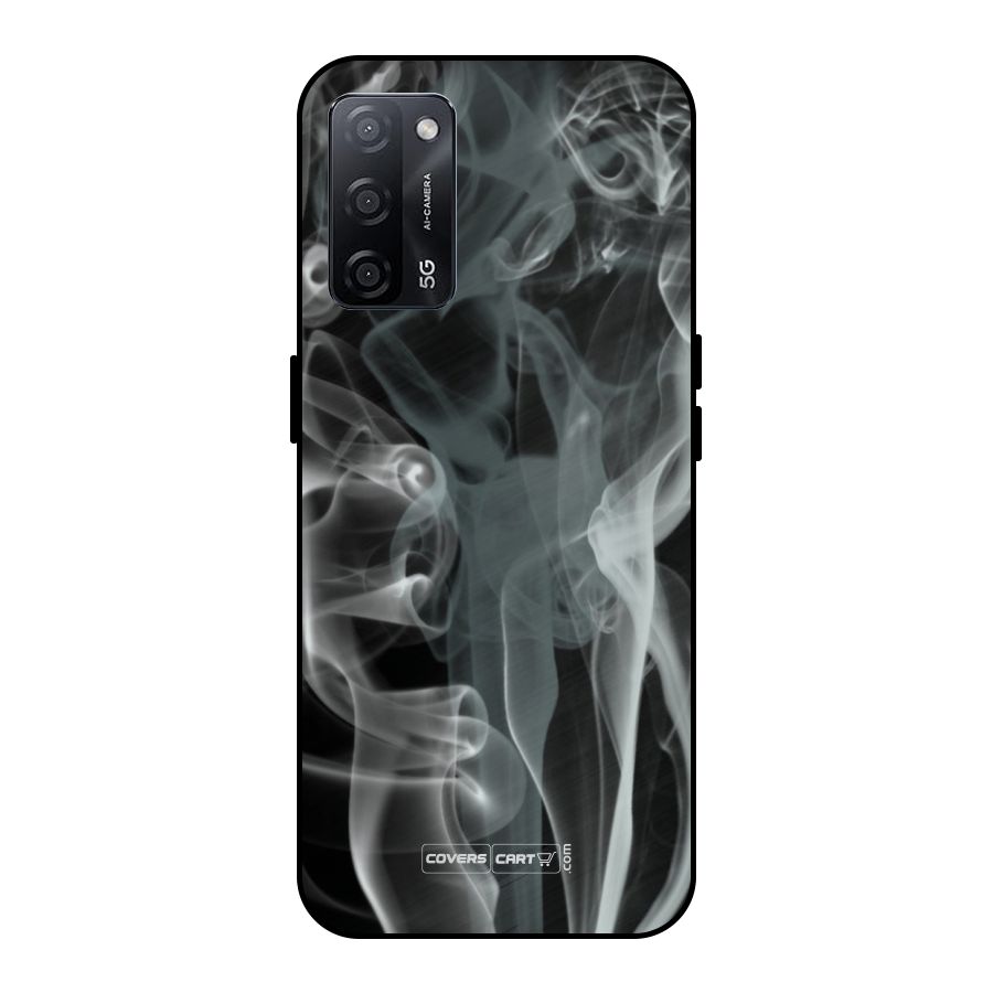 Dense Smoke Metal Back Case for Oppo A53s 5G