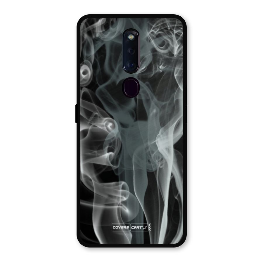Dense Smoke Metal Back Case for Oppo F11 Pro