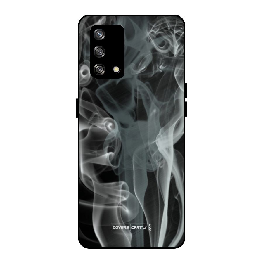 Dense Smoke Metal Back Case for Oppo F19