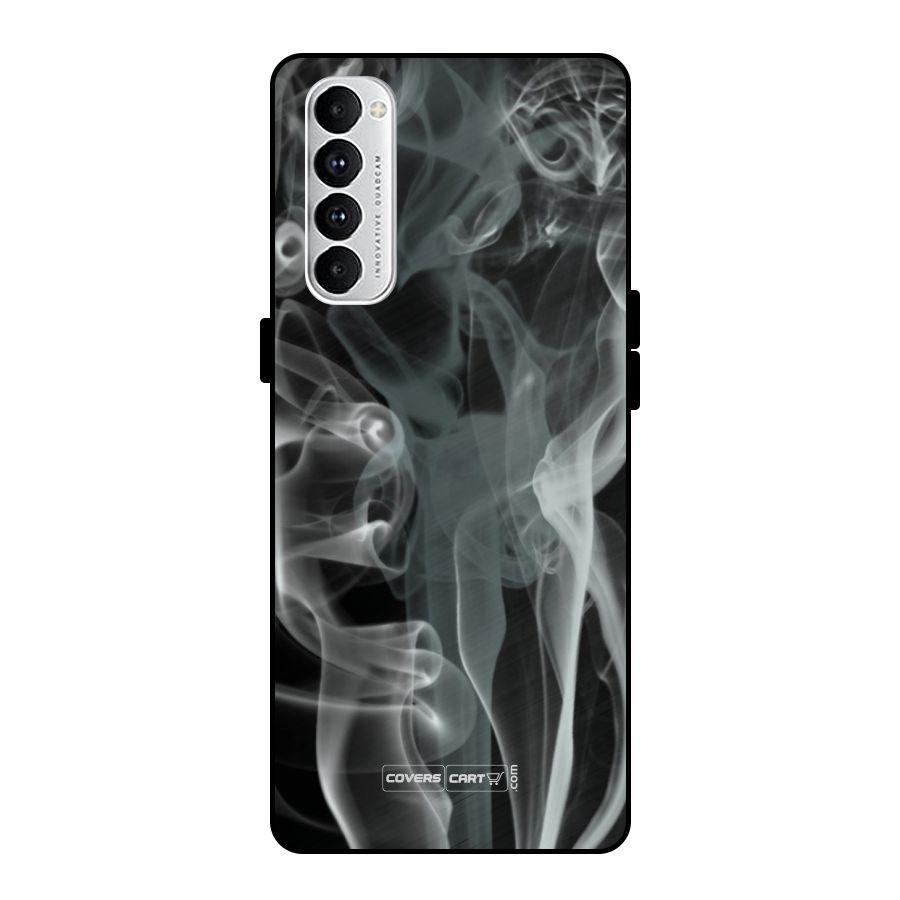 Dense Smoke Metal Back Case for Oppo Reno4 Pro