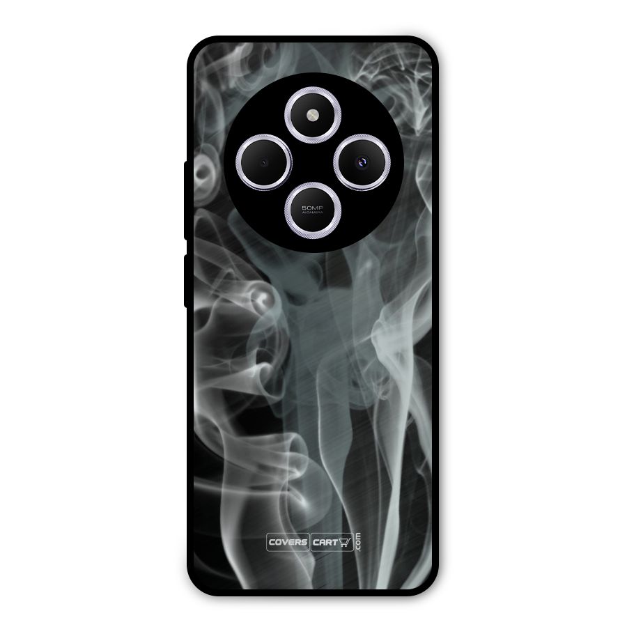 Dense Smoke Metal Back Case for Poco C75 5G