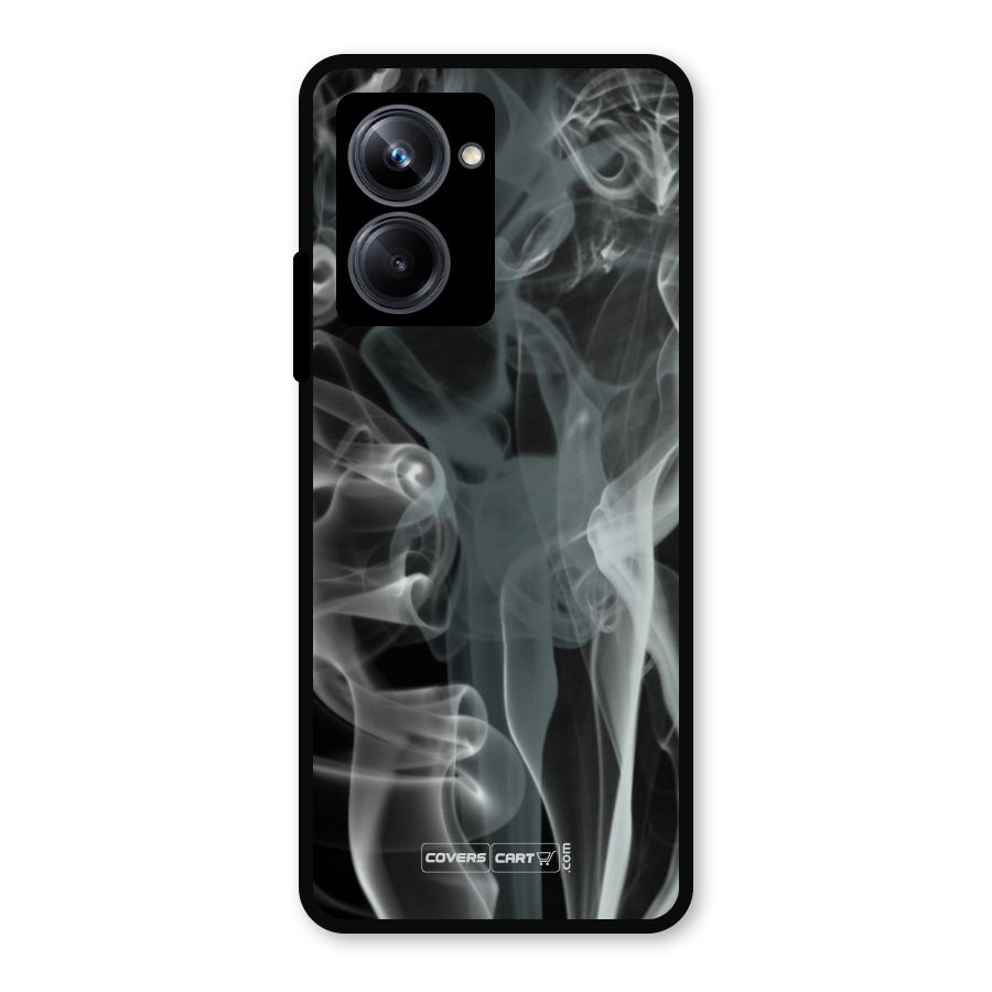 Dense Smoke Metal Back Case for Realme 10 Pro