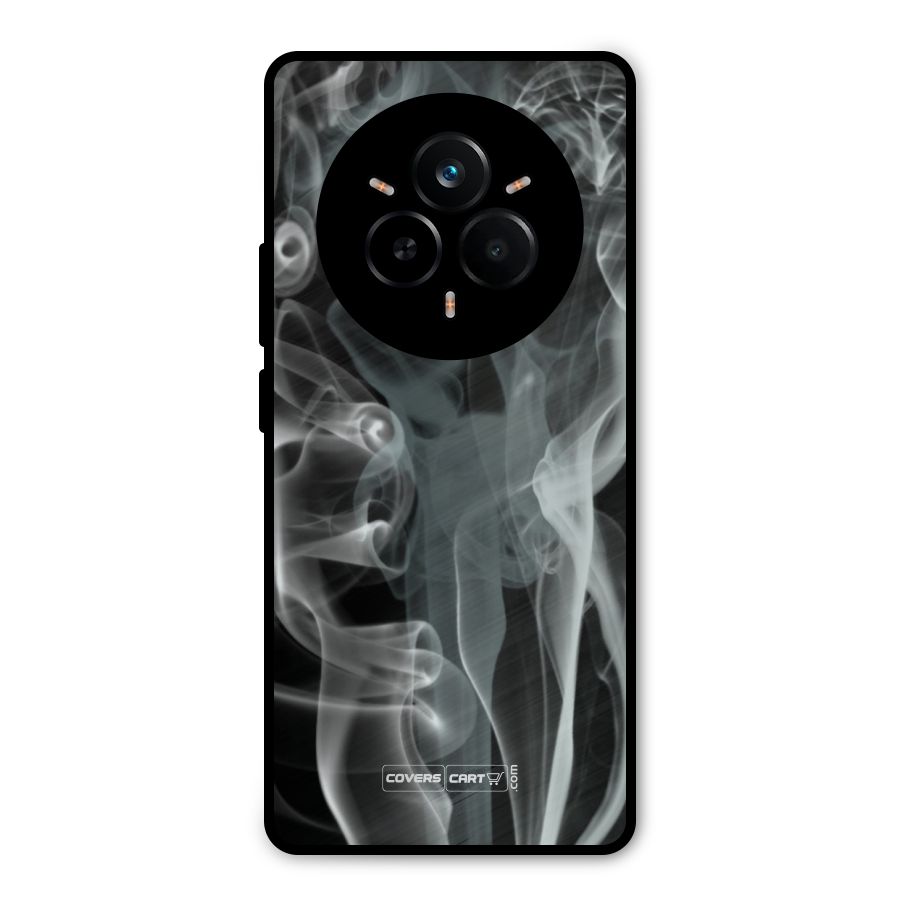 Dense Smoke Metal Back Case for Realme 14 Pro
