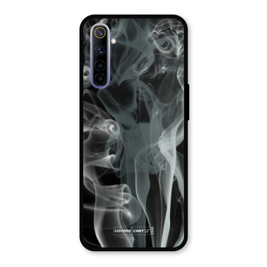 Dense Smoke Metal Back Case for Realme 6