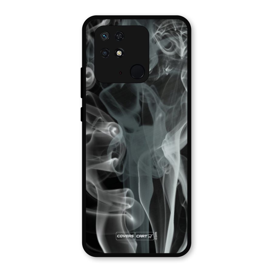 Dense Smoke Metal Back Case for Redmi 10 Power