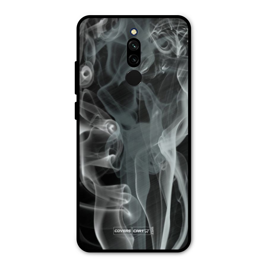 Dense Smoke Metal Back Case for Redmi 8