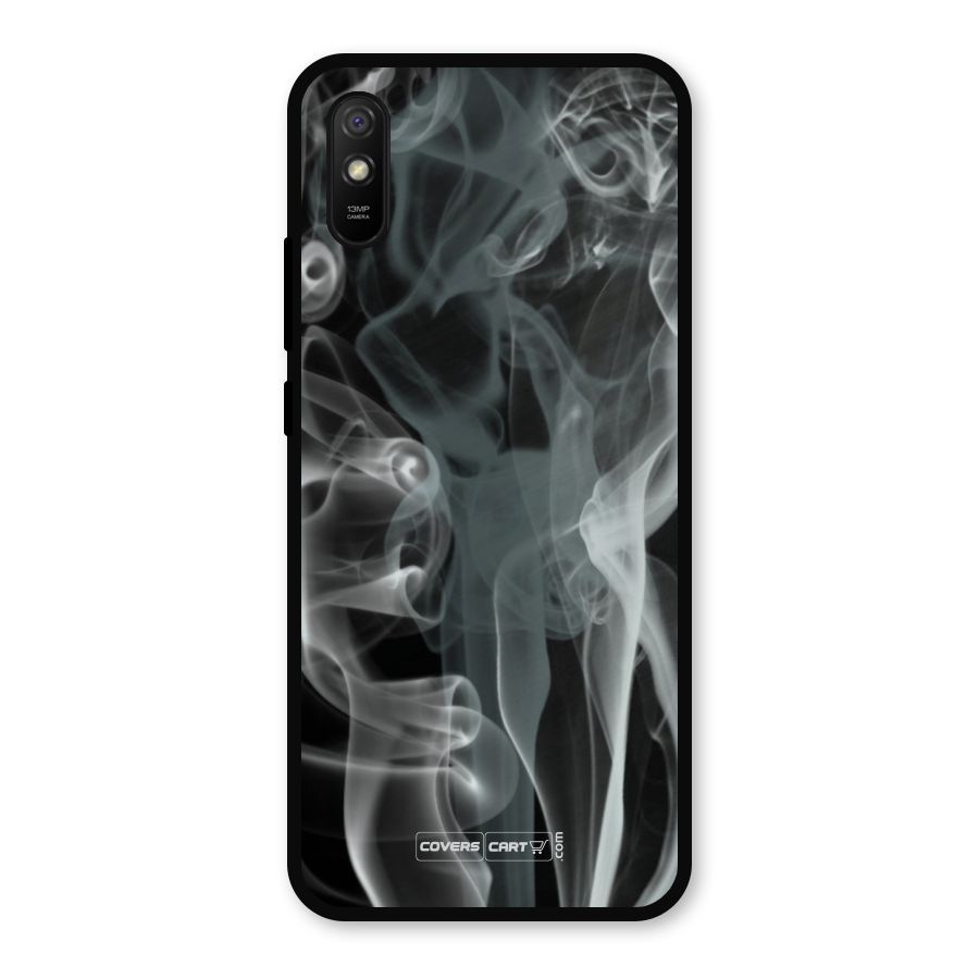 Dense Smoke Metal Back Case for Redmi 9i