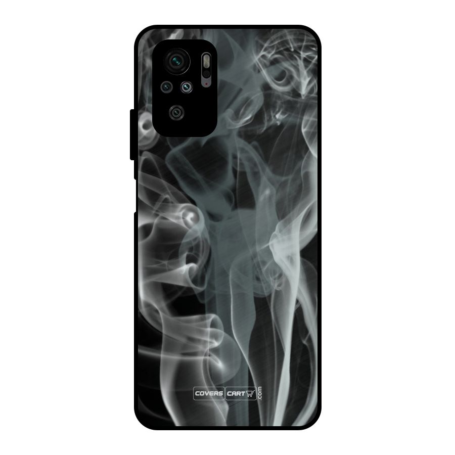 Dense Smoke Metal Back Case for Redmi Note 10S