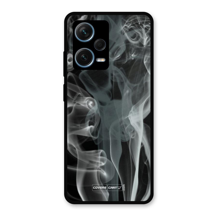 Dense Smoke Metal Back Case for Redmi Note 12 Pro Plus 5G