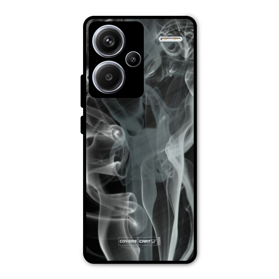 Dense Smoke Metal Back Case for Redmi Note 13 Pro Plus