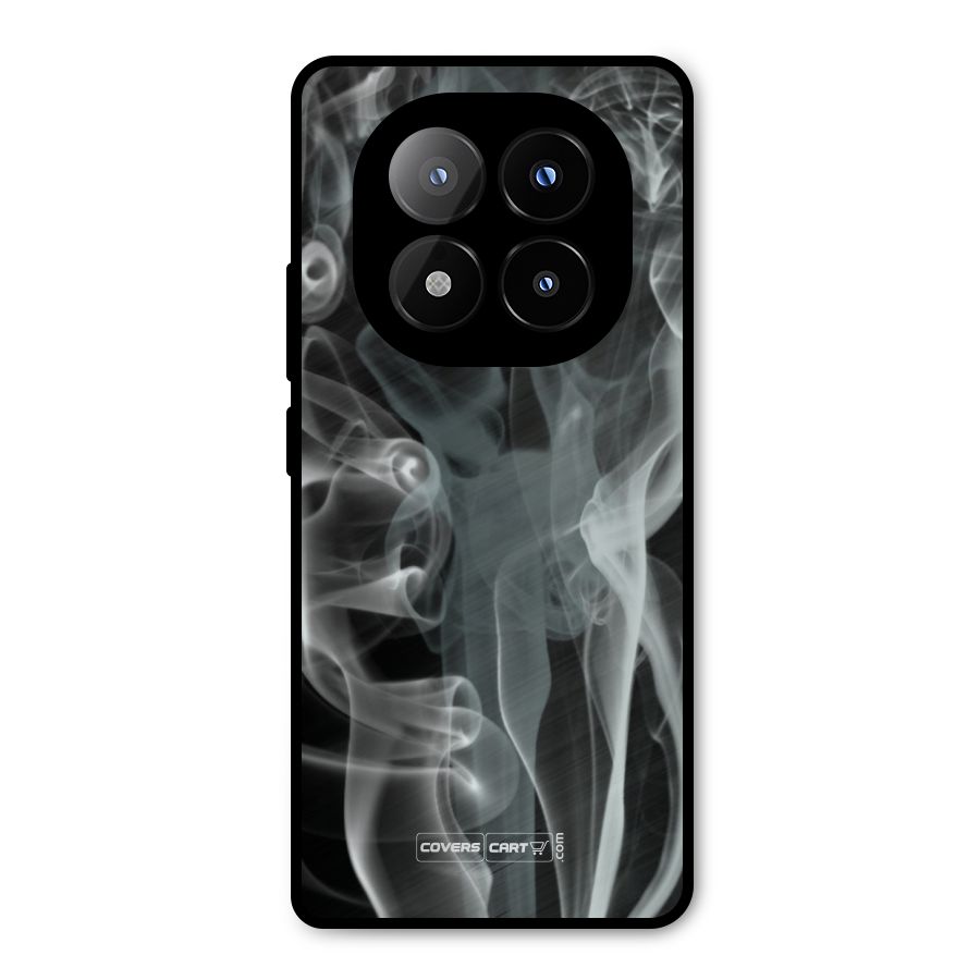 Dense Smoke Metal Back Case for Redmi Note 14 Pro Plus 5G