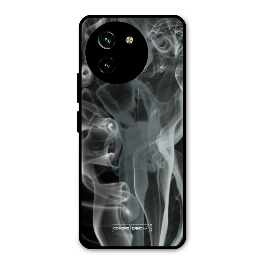 Dense Smoke Metal Back Case for Vivo T3x