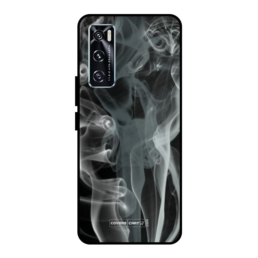 Dense Smoke Metal Back Case for Vivo V20 SE