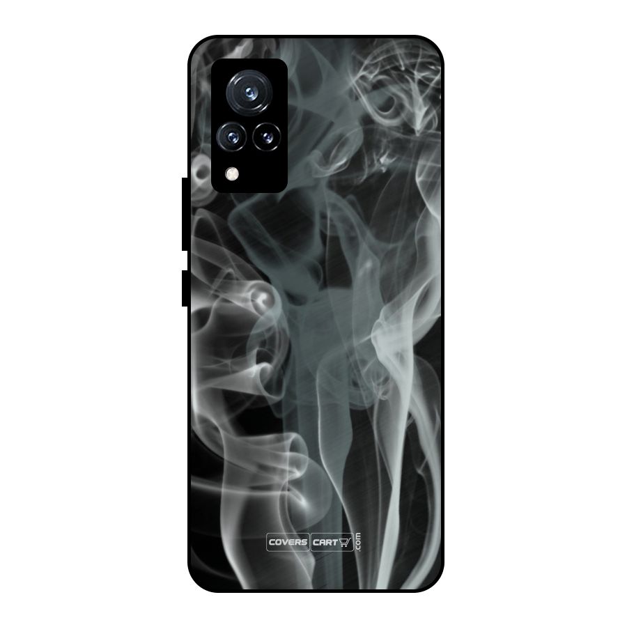 Dense Smoke Metal Back Case for Vivo V21 5G