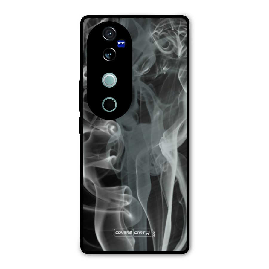 Dense Smoke Metal Back Case for Vivo V40