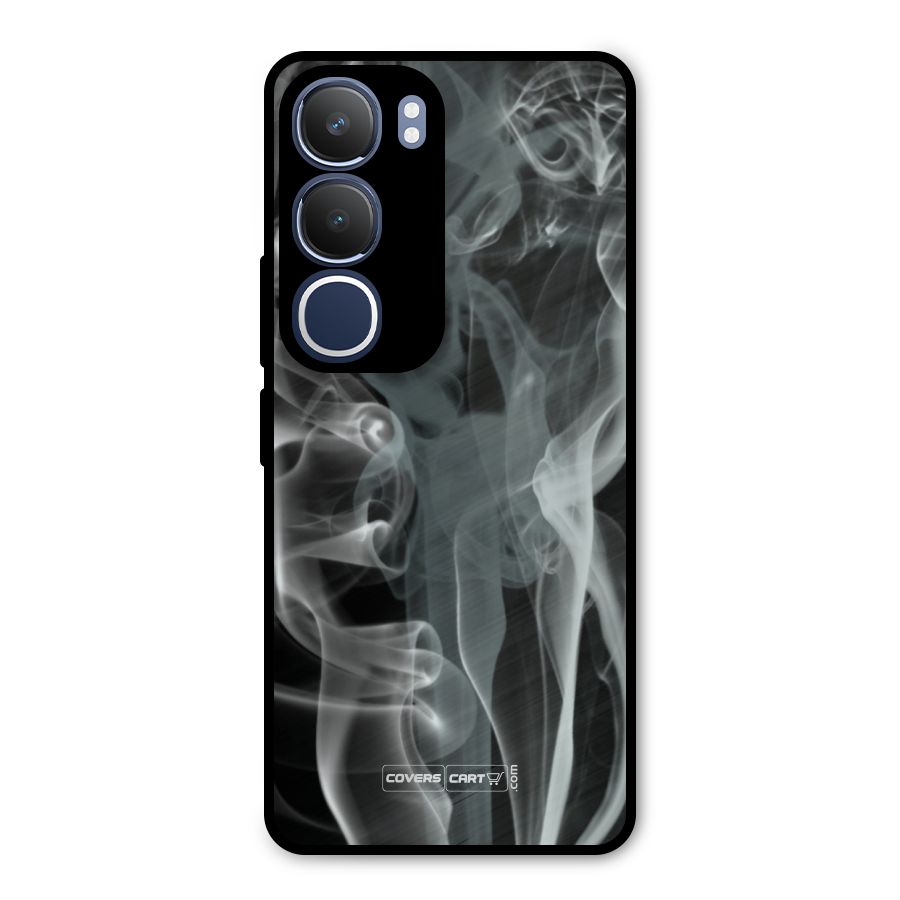 Dense Smoke Metal Back Case for Vivo Y29