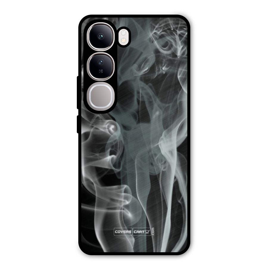 Dense Smoke Metal Back Case for Vivo Y300