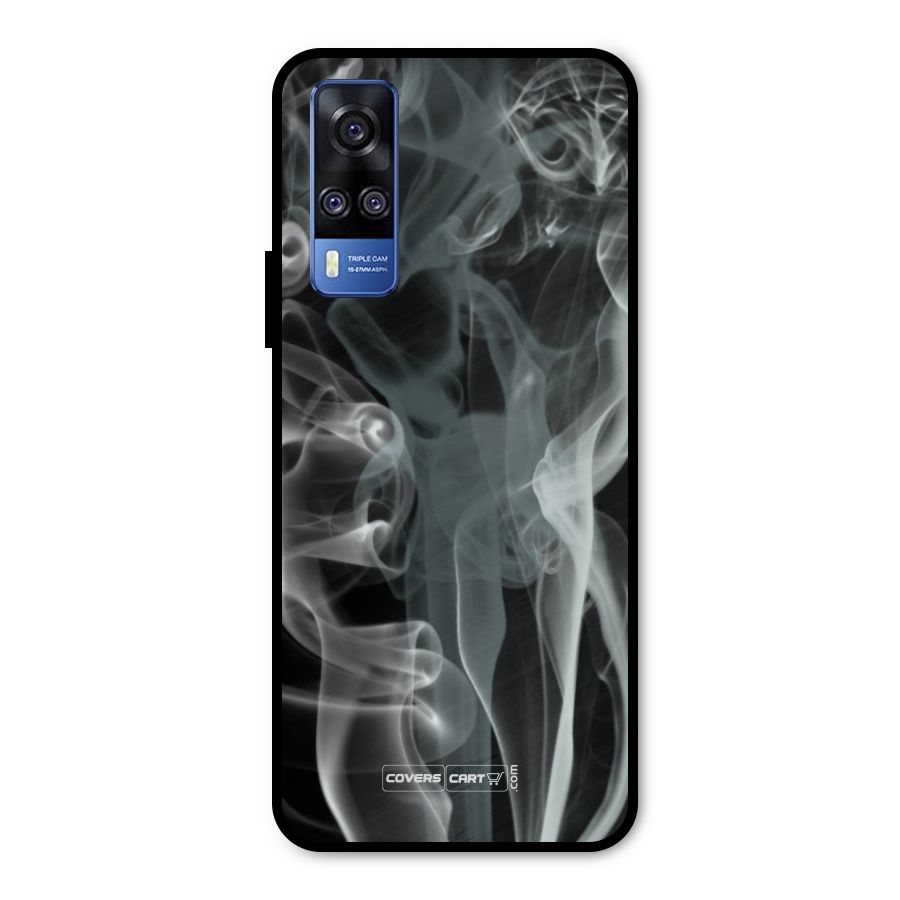 Dense Smoke Metal Back Case for Vivo Y51A