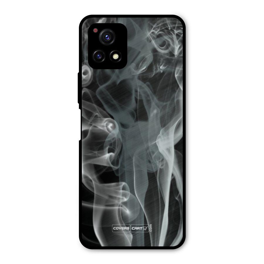 Dense Smoke Metal Back Case for Vivo Y72 5G